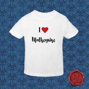 T-Shirt "Love Matheysine" Blanc