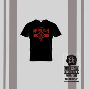 T-Shirt "Le Petit Matheysin" Version Mineur Noir
