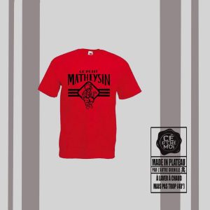 T-Shirt "Le Petit Matheysin" Version Mineur Rouge