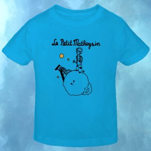 T-Shirt "Petit Prince" Version Mineur Turquoise