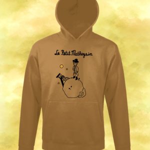 Pull à capuche "Petit Prince" Version Napoléon Sable