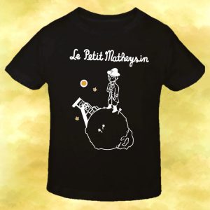 T-Shirt "Petit Prince" Version Napoléon Noir
