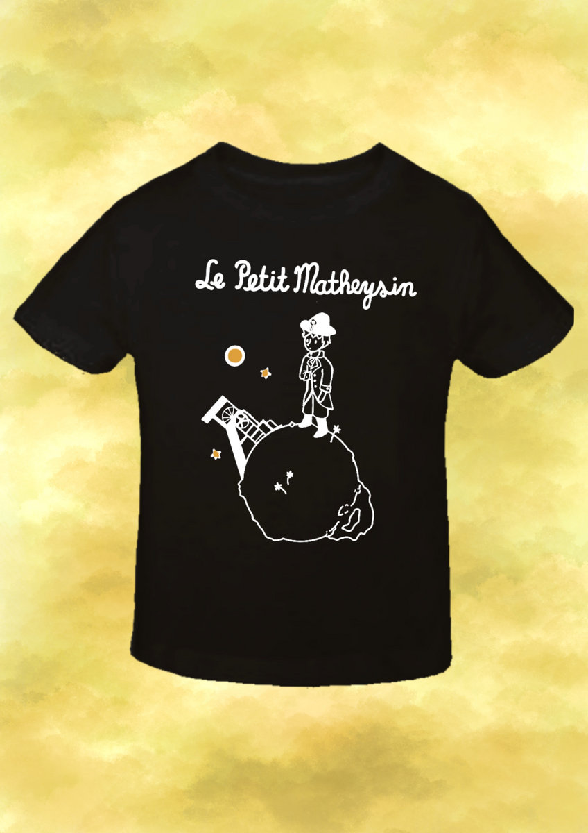 T-Shirt "Petit Prince" Version Napoléon Noir