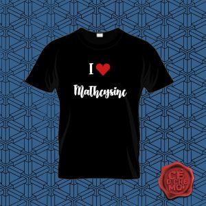 T-Shirt "Love Matheysine" Noir