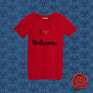 T-Shirt "Love Matheysine" Rouge