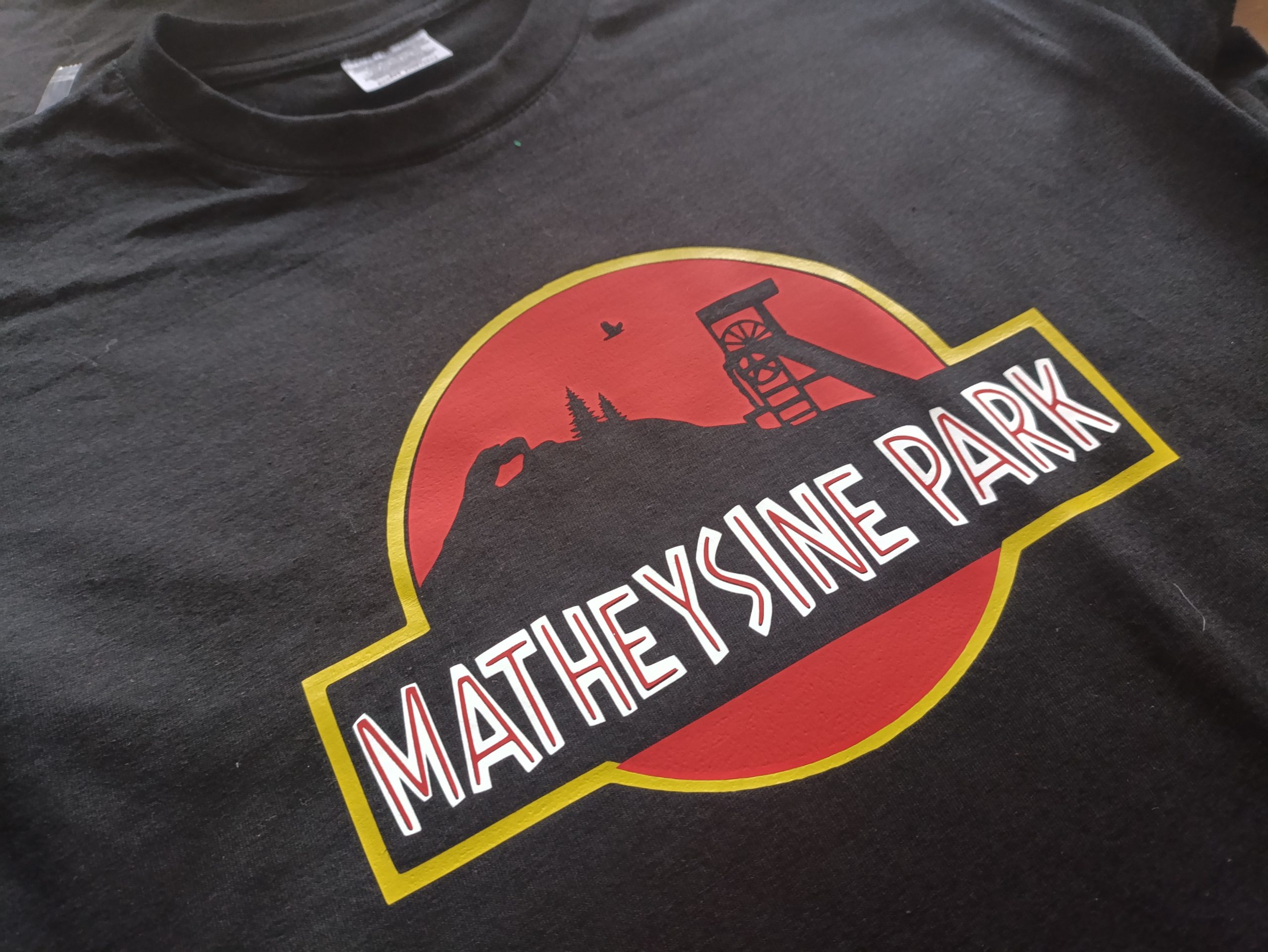 T-Shirt "Matheysine Park" Noir – Image 2