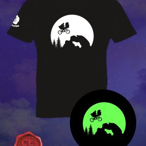 T-Shirt "E.T Pierre Percée" Noir