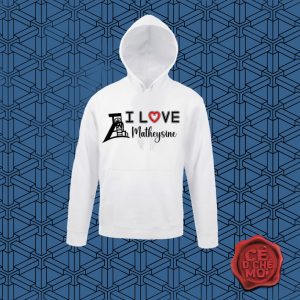 Pull à Capuche "Love Matheysine" Version Puit Blanc
