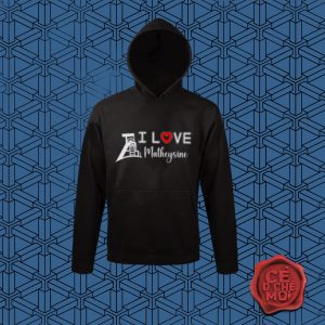 Pull à Capuche "Love Matheysine" Version Puit Noir