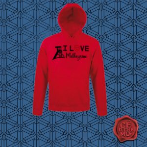 Pull à Capuche "Love Matheysine" Version Puit Rouge