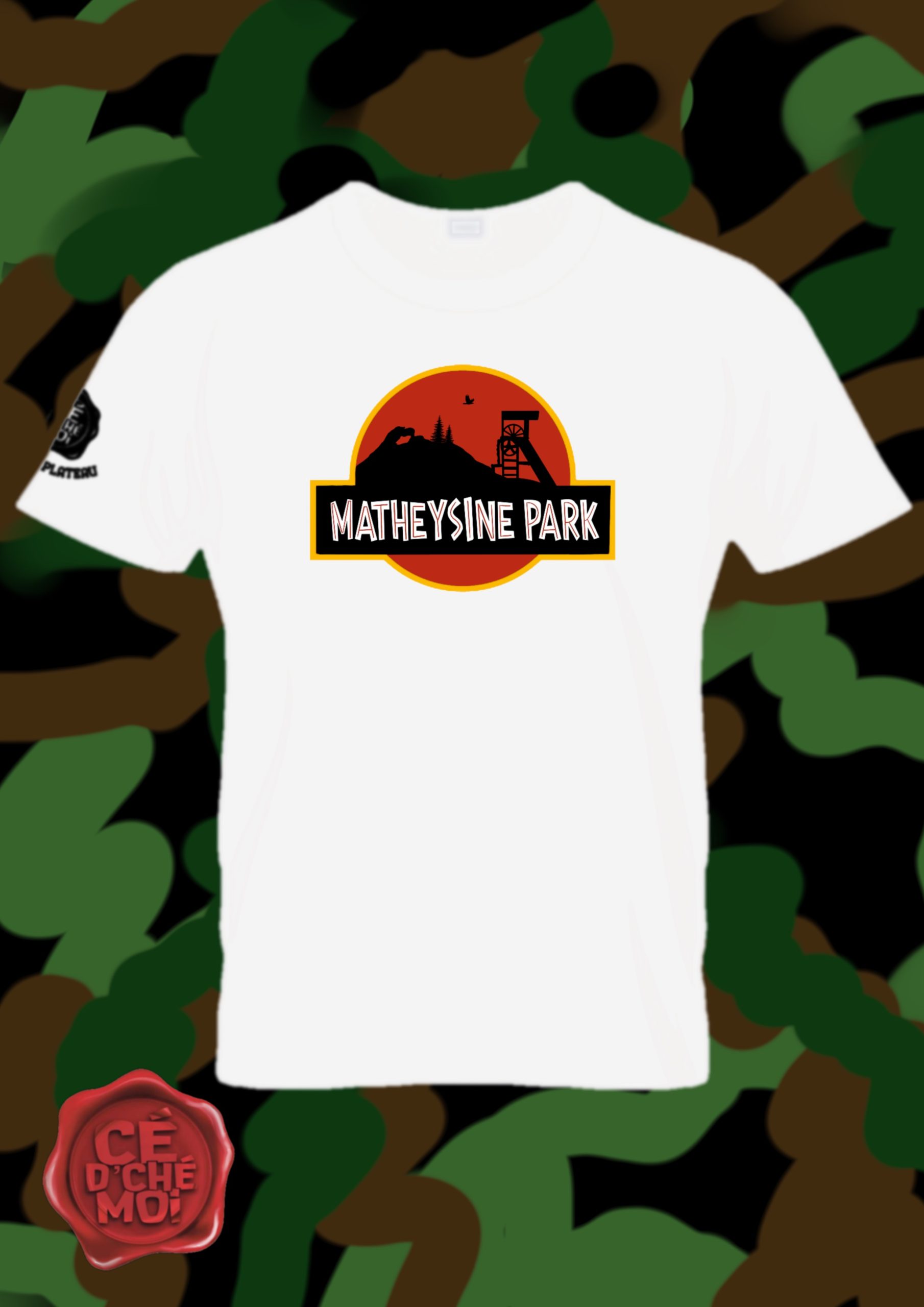 T-Shirt "Matheysine Park" Blanc