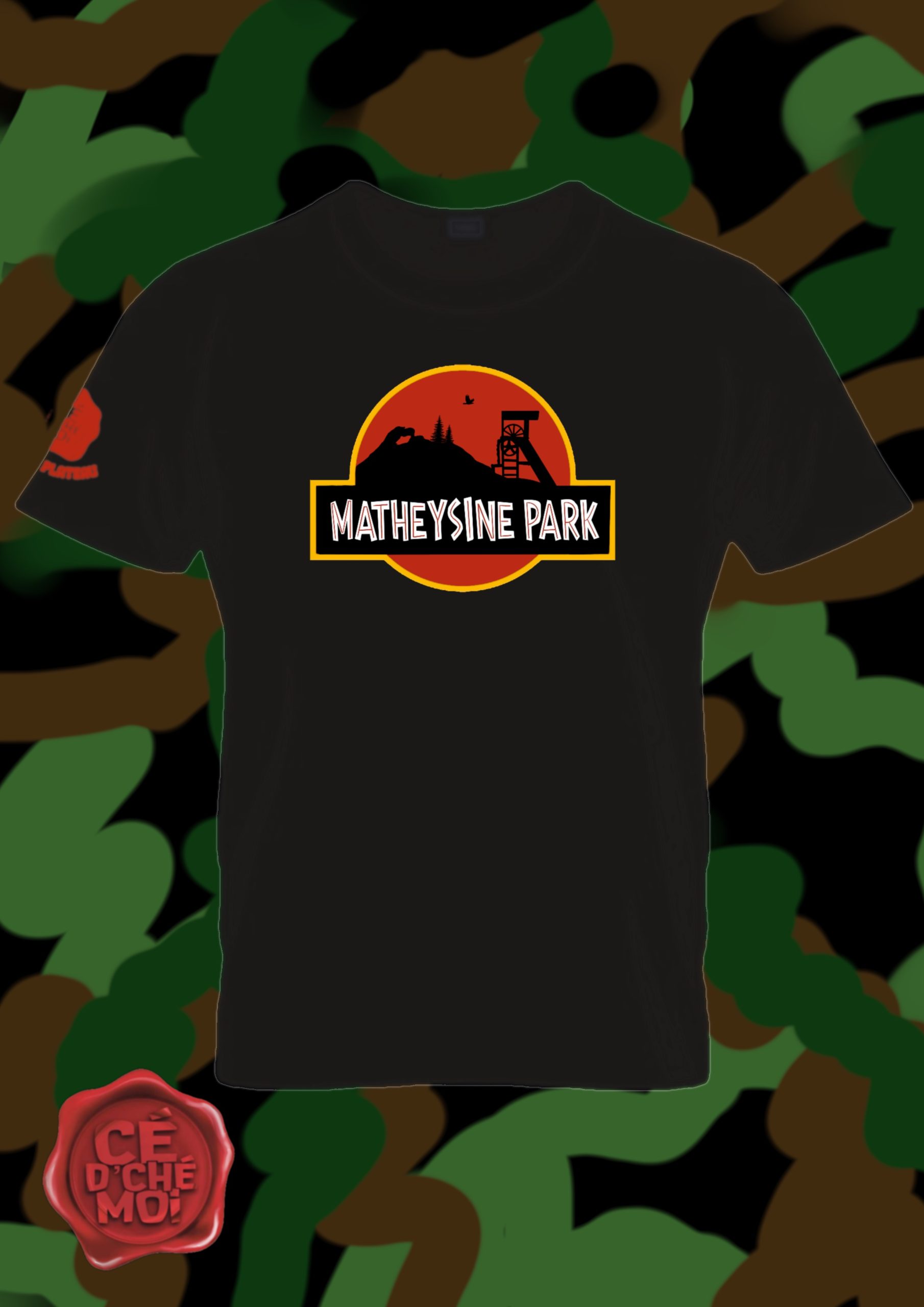T-Shirt "Matheysine Park" Noir