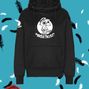 Pull à Capuche "Drôle de Ziz" Noir