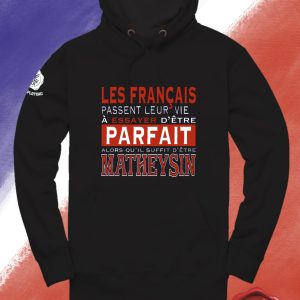 Pull à Capuche "Français Matheysin" Noir