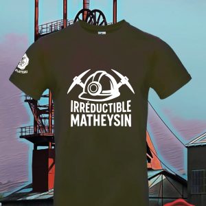 T-Shirt "Irréductible Matheysin" Chocolat