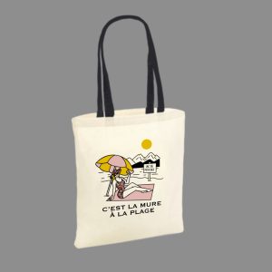 Tote Bag "La Mure à la plage"