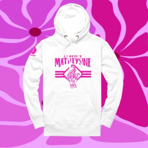 Pull à capuche "La Petite Matheysine" Version Mineur Blanc