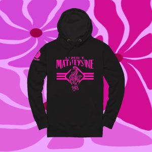Pull à capuche "La Petite Matheysine" Version Mineur Noir