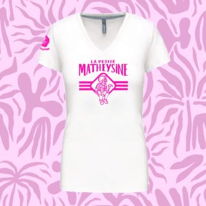 T-Shirt "La Petite Matheysine" Version Blanc