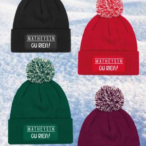 Bonnet "Matheysin ou rien !"