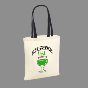 Tote Bag "Je vote Vert"
