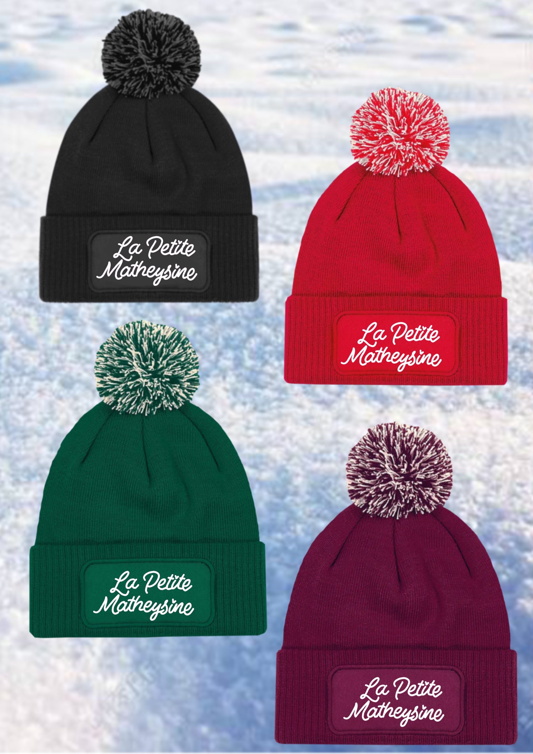Bonnet Brodé "La Petite Matheysine"