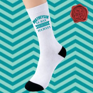 Chaussettes "Matheysin un jour"