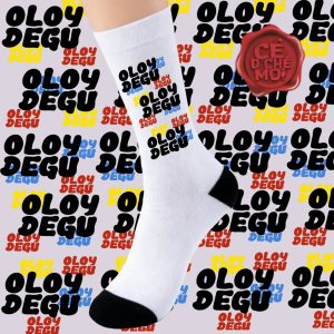Chaussettes "Oloy Degu" Version Noir